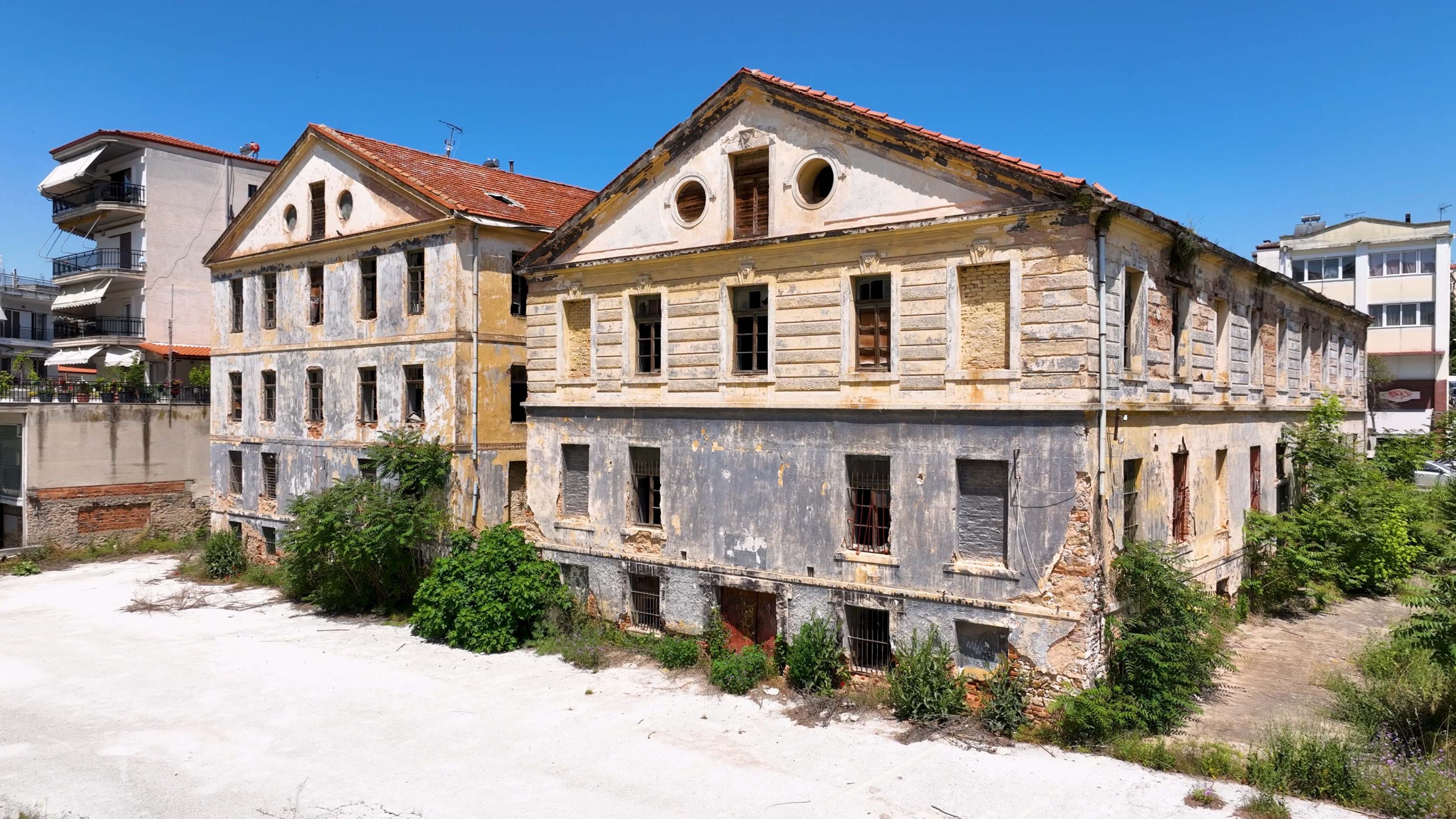 “Twin” Tobacco warehouses